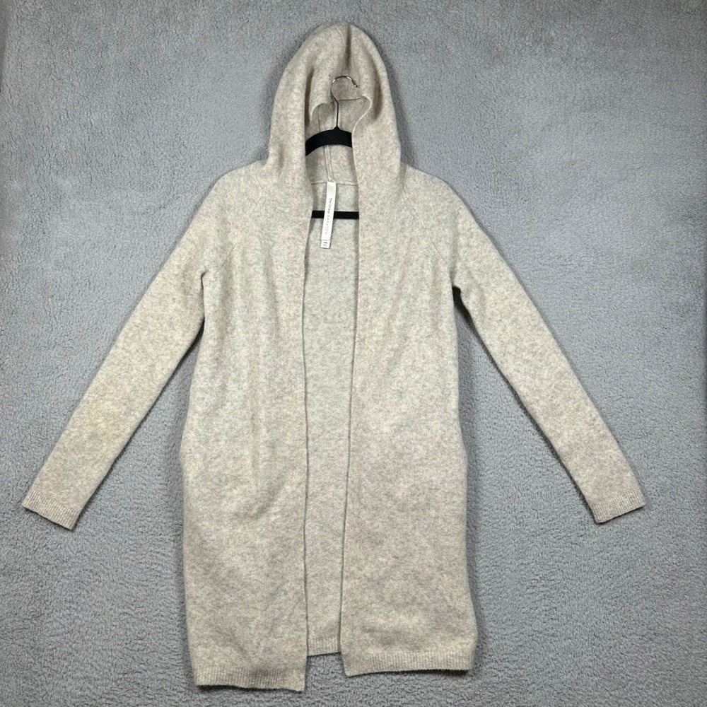 Aritzia The Group by Babaton Merino Wool Yak Blend‎ Hooded Cardigan Sweater XXS